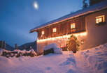 Image: Luxury lodge in the Alps